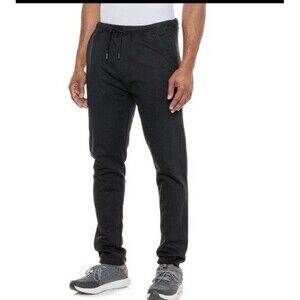 SAVE THE OCEAN Black Recycled Drawstring JOGGERS‎ SWEATPANTS NWT $79.50  Large
